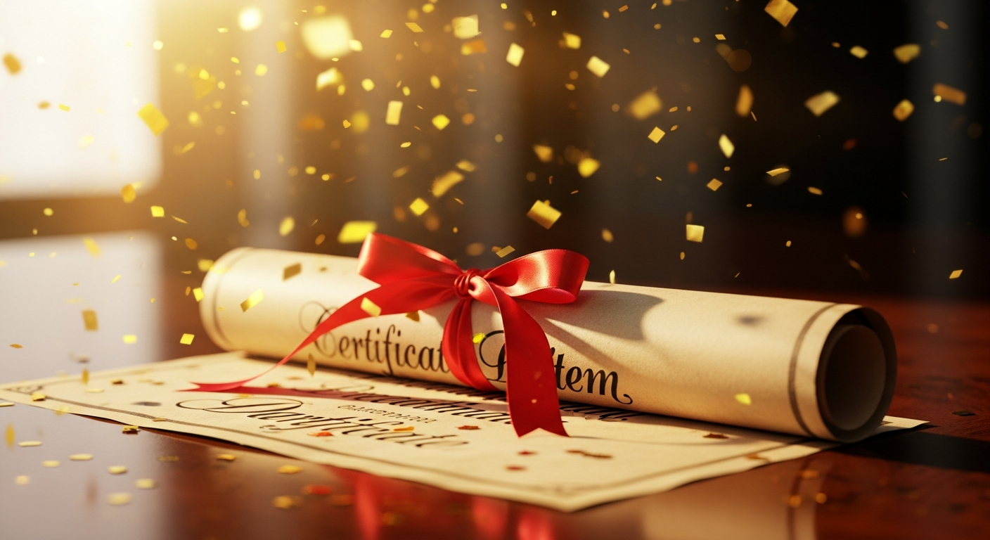 Congratulations on completing the course